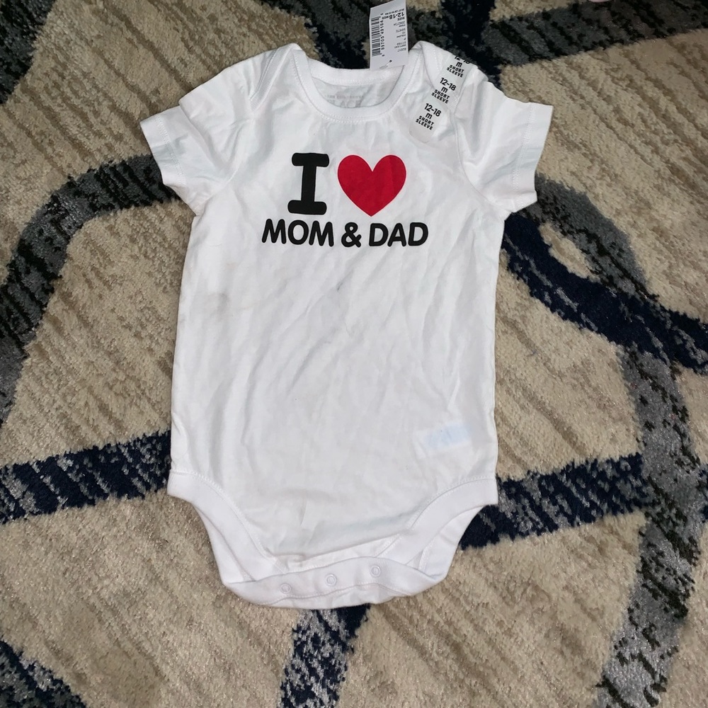 I ♥️ Mom & Dad Onesie!!!